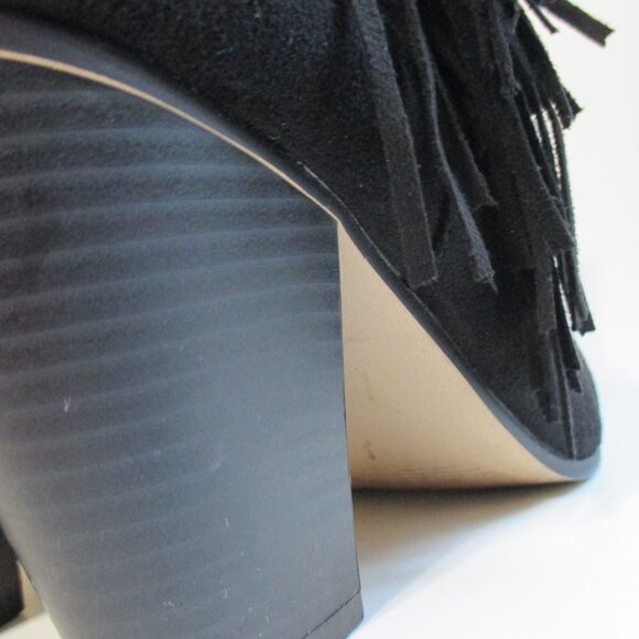 ZIGI GIRL HAZELINA FRINGE ANKLE BOOTS  SIZE 8.5 - Picture 5 of 15